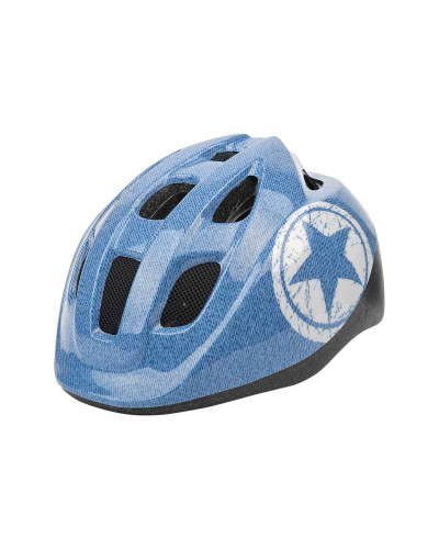 Шолом дитячий POLISPORT Junior S (52-56 см) блакитний Glue-On
