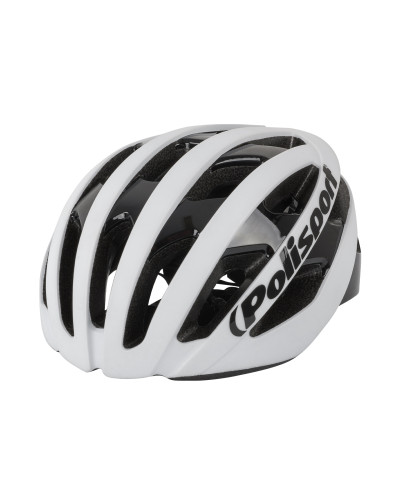 Шолом POLISPORT Light Pro M (52-58 см) Білий матовий/Чорний In-Mold