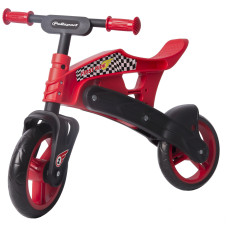 Біговел POLISPORT Balance Bike термопластиковий (2-5 років) до 25 кг чорний/червоний