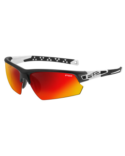 Окуляри R2 Evo чорно-білі з лінзами сірі покриття red black Revo, clear (cat. 2,0)