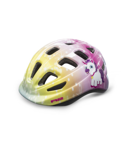 Шолом R2 Bunny колір жовтий, помаранчевий розмір XS: 48-52 см
