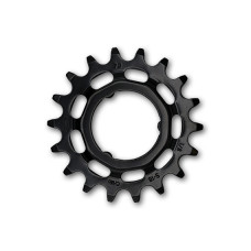 Зірка задня KMC Shimano Wide 18T чорна 1/8"