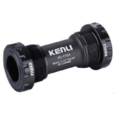 Каретка Kenli KL-110A, зовнішні чашки, з пильниками, вал 24 мм, 68/73 мм, чорна