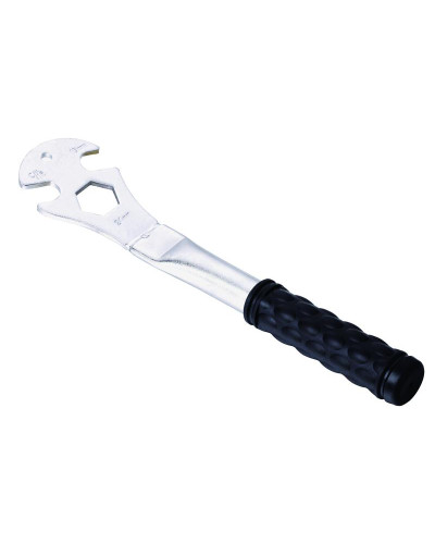 Ключ педальний Kenli KL-9730G, на 15 мм, 9/16" та 24 мм, під два хвати