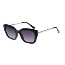 Окуляри Relax Fortuna чорні глянцеві, лінза smoke grady (Polarized TAC 1,0 mm ), кат. 3