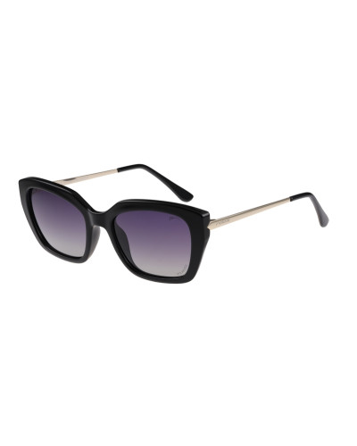 Окуляри Relax Fortuna чорні глянцеві, лінза smoke grady (Polarized TAC 1,0 mm ), кат. 3