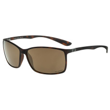 Окуляри Relax Ramree коричневі матові, лінза brown (Polarized TAC 1,1 mm), gold mirror, кат. 3