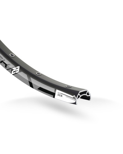 Обід Rodi BLACKROCK 23  29", 622x23, 32 отв., AV, V-br, пістонований, чорний