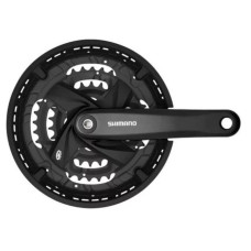 Шатуни Shimano 371 - 22/32/44T 9-ск.170мм під квадрат