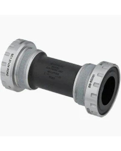 Каретка без вала 68/70 під порожнисту вісь (Hollowtech II) SHIMANO BB-RS501 сірий з чорним