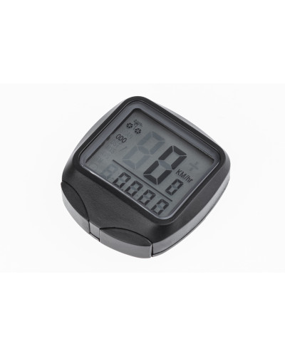 Велокомп'ютер ONRIDE Atom 16W, 16 функцій, бездротовий, чорний