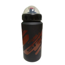 Фляга Spelli SWB-528-L Matt BK + Red Gloss,  об`єм: 800мл , колір:  чорний мат + червоний лак, захисна кришка від пилу, харчовий пластик. Made in Taiwan