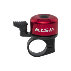 Дзвоник на кермо KLS Bang 10 червоний OEM