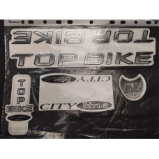 Наліпки на велосипед  Top Bike