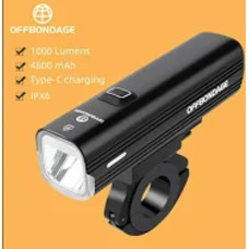 Велосипедна фара Offbondage 1000 Pro, 1000 люмен, 4800 мАг, Функція Power Bank, заряджання інших пристроїв
