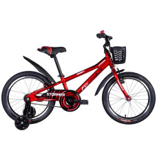 Велосипед AL 18" Formula STORMER BH рама-9" червоний з чорним та білим 2024