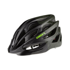 Шолом ONRIDE Mount чорний/зелений M (55-58 см)