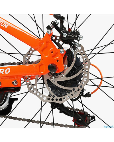 Велосипед 26 Спортивний Corso «ULTRA» 26" дюймів UL-26326  рама алюмінієва 13, обладнання Shimano 21 швидкість