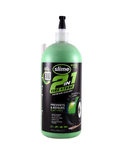 Безкамерний/камерний герметик Slime 2IN1 Sealant 946 мл