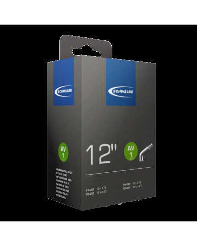 Камера Schwalbe AV1 12x1.90-2.50 (47/62-203) ніпель AV 40мм (45°)