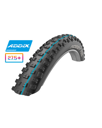 Покришка Schwalbe Nobby Nic 27.5x2.25, 650B (57-584) Addix Performance, LiteSkin B/B-SK