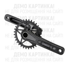 Шатуни ONRIDE Solo Pro 1220, під Hollowtech, 170 мм, 34Т, на 12/11 шв., чорний