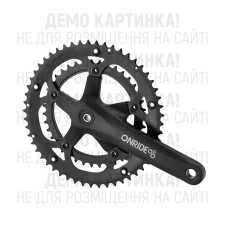 Шатуни ONRIDE Duet 920, під квадрат, 170 мм, 39-50Т BCD: 130 мм, на 9 шв., чорний