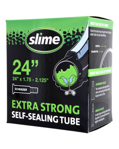 Камера Slime Smart Tube 24" x 1.75 - 2.125" AV з герметиком