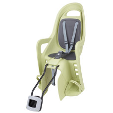 Дитяче крісло заднє POLISPORT Groovy Maxi FF 29" на підсідельну трубу, 9-22 кг, світло-зелене