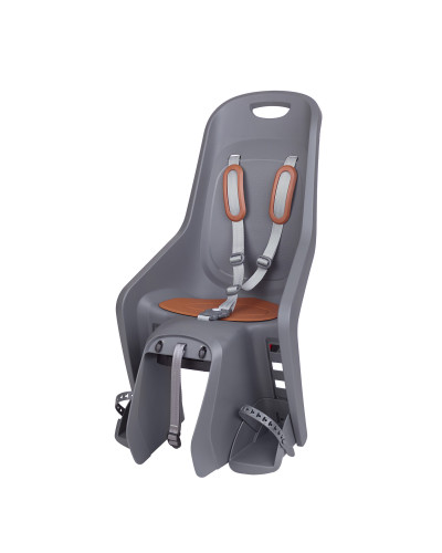Дитяче крісло заднє POLISPORT Bubbly Maxi Plus CFS на багажник, 9-22 кг, сіре