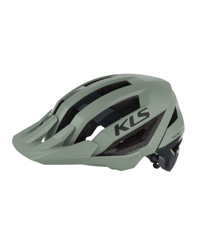 Шолом KLS Outrage L/XL(59-63cм) магнітна застібка, зелений