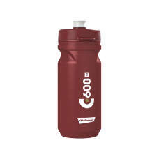 Фляга POLISPORT C600 600мл Clip-On бордовий/білий