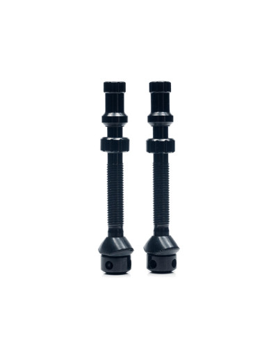 Безкамерний ніпель Stan's Universal+ Valves, medium, FV 44 мм, алюміній, пара, чорні