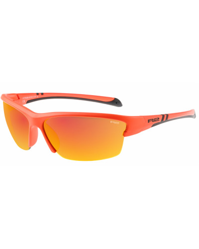 Окуляри дитячі R2 HERO neon/orange (PC), лінза brown, покриття orange revo, кат. 2