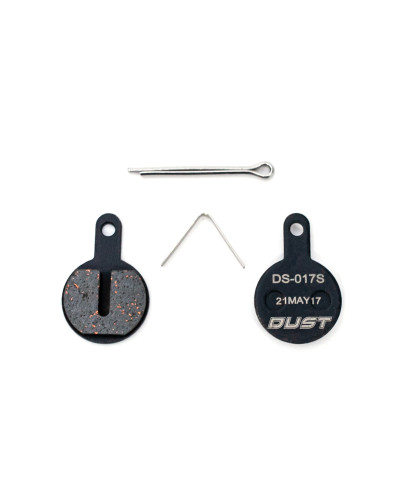 Колодки тормозные полуметалл disc DUST DS-17S YINXING DB-01