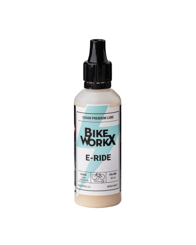 Мастило для ланцюга BikeWorkX E-Ride, для електровелосипедів, 50 мл