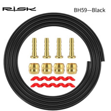 Рубашка троса тормоза 2500 RISK BH-59 RC115-1-1 чорний с оливками и болтами