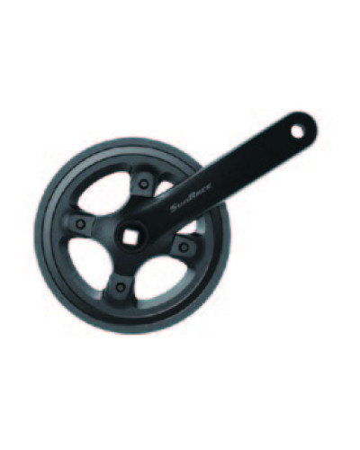 Шатуни SunRace FCM80V під квадрат, 170 мм, 34T, 96BCD, на 11/10/9шв., чорний