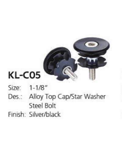 Кришка рульової колонки 1-1/8" з якорем Kenli KL-C05