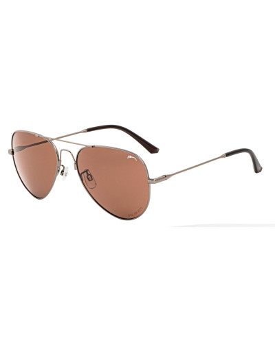 Окуляри Relax Elm сірі глянцеві, лінза brown (Polarized TAC 1,1 mm), кат. 3
