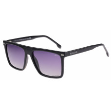 Окуляри Relax Bahamas чорні глянцеві, лінза smoke grady (Polarized TAC), кат. 3