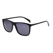 Окуляри Relax Dubbo чорні глянцеві, лінза smoke (Polarized TAC 1,1 mm), кат. 3
