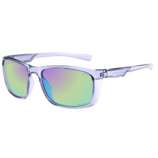 Окуляри Relax Peri чорні матові, лінза smoke (PC), pink revo ice blue, кат. 3
