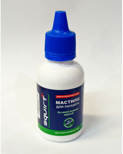 Мастило парафінове Squirt Long Lasting Dry Lube 50 мл
