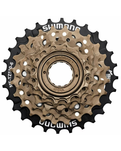 Вільнобіг Shimano 6шв, Tourney MF-TZ500, 14-28Т, срібл