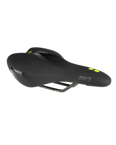 Сідло ONRIDE Finch, Comfort Density сталеві рамки чорний 270х170мм