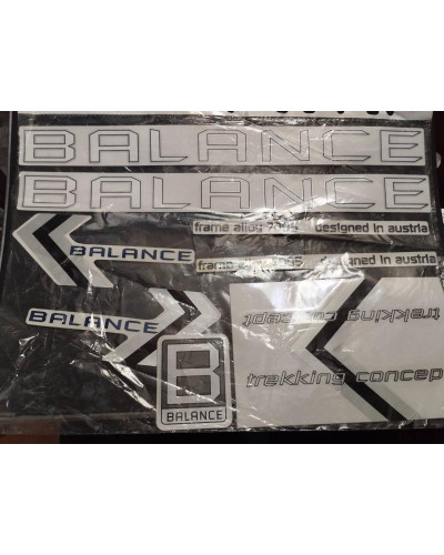 Наліпки на велосипед  Balance