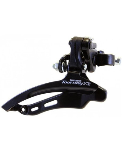 Передня перекидка Shimano AFDTZ510DS-TS6 , 48Т, Top pull, Верхня тяга, Діа- 28,6 mm, Чорна,