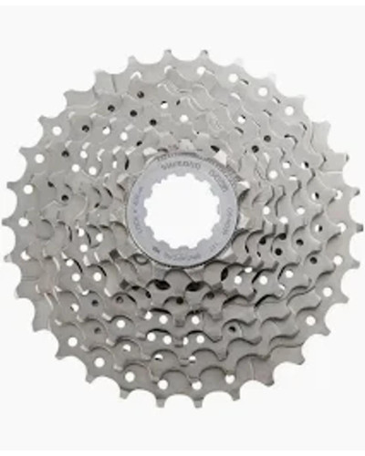 Касета 8 Shimano CS-HG50, 11-28, 8-зв. срібна