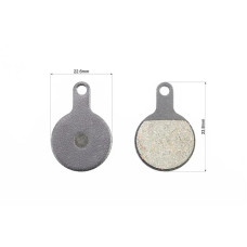 Гальмівні колодки Disk-brake (Tektro IOX,2011), чорні YL-1022